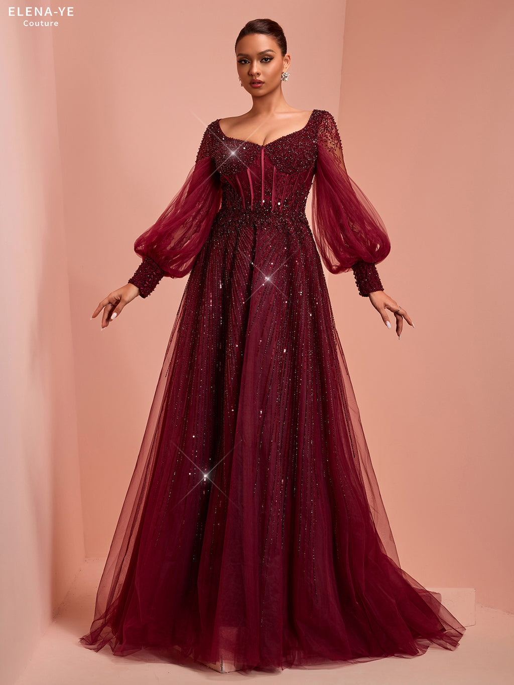 AC26138A Vestido de alta costura