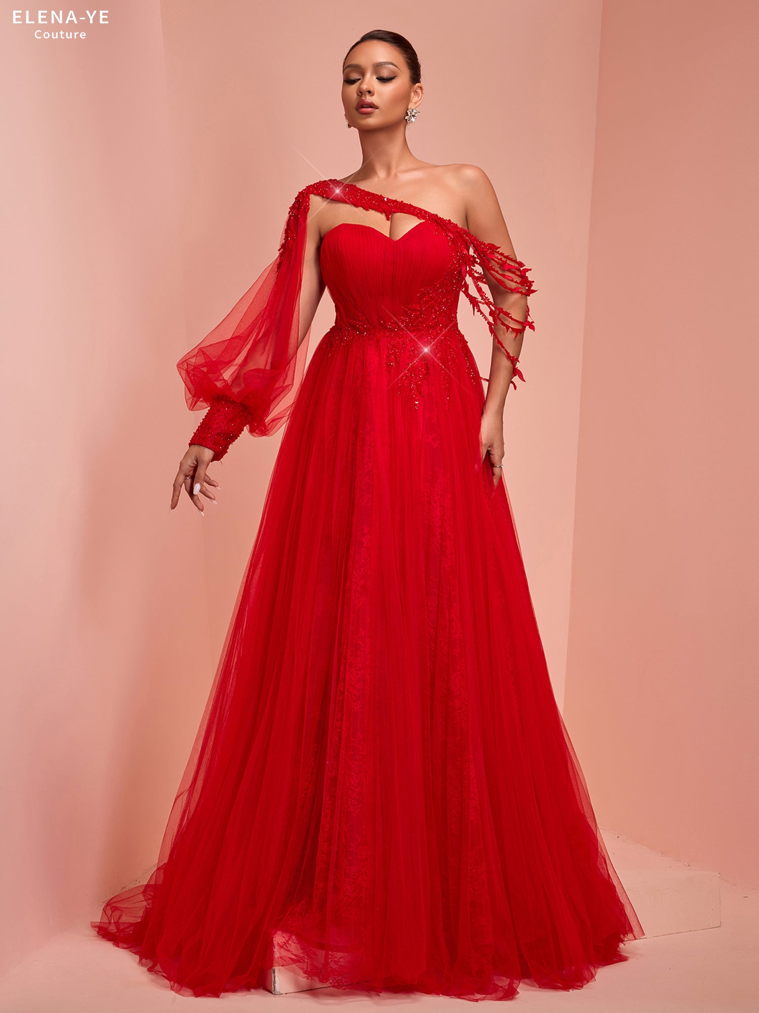 AC26131A Vestido de alta costura