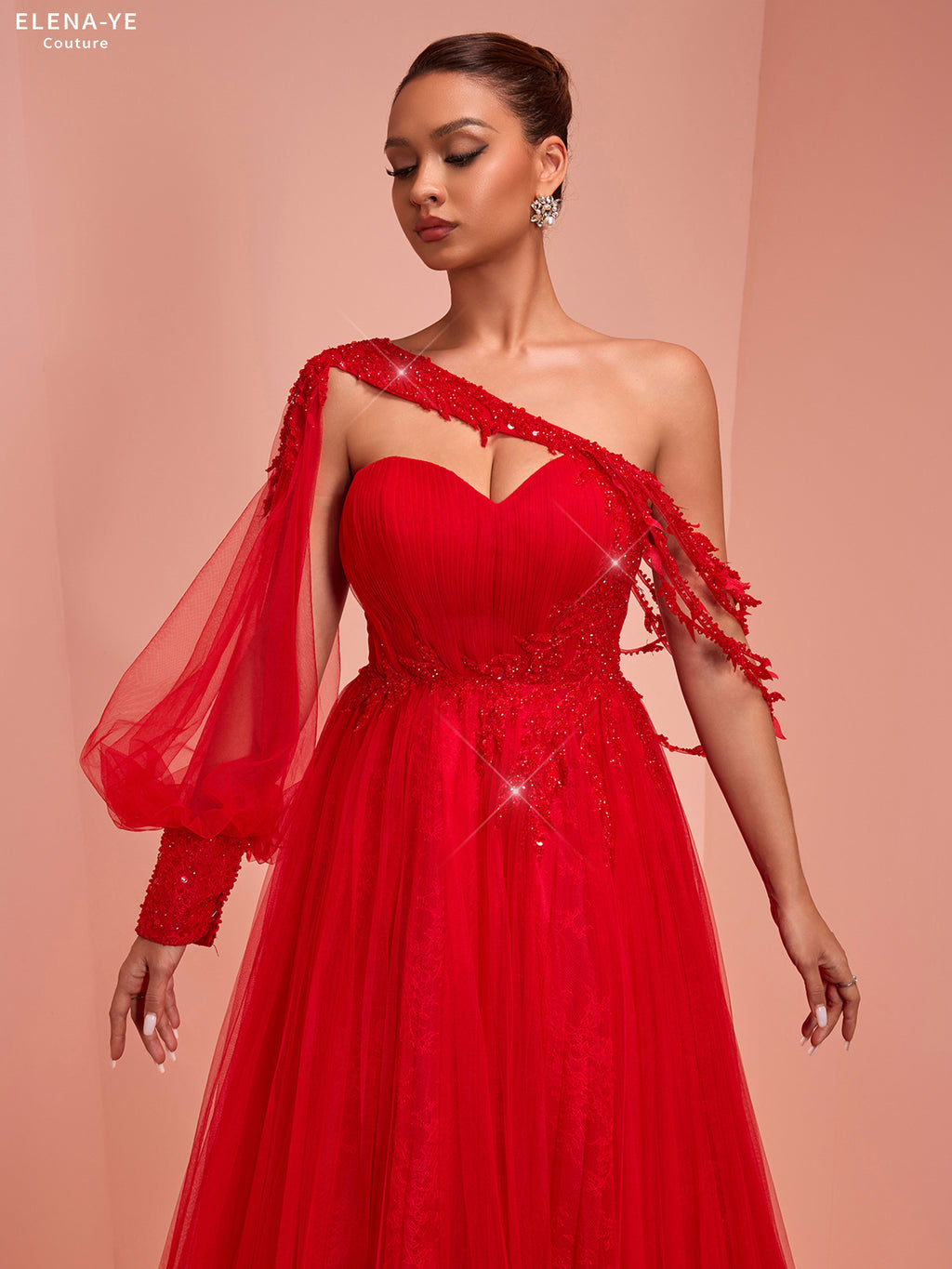 AC26131A Vestido de alta costura