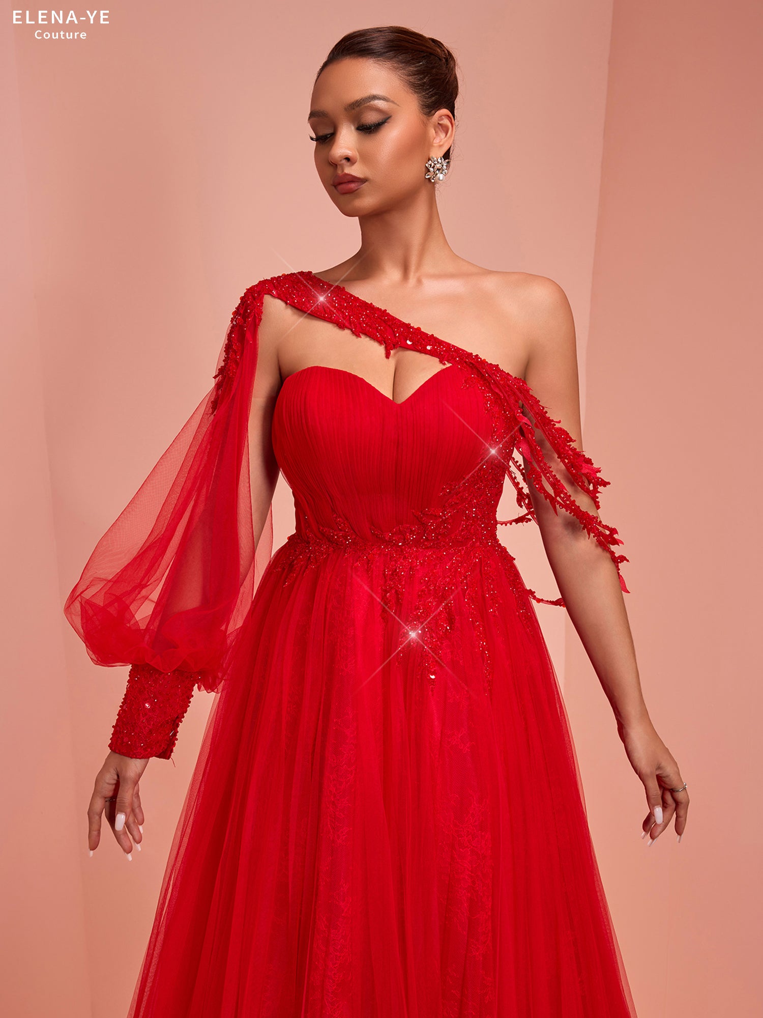 AC26131A Vestido de alta costura