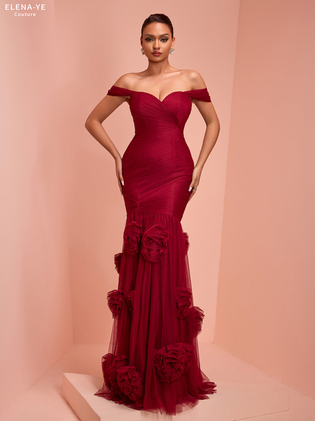 AC26172A Vestido de alta costura