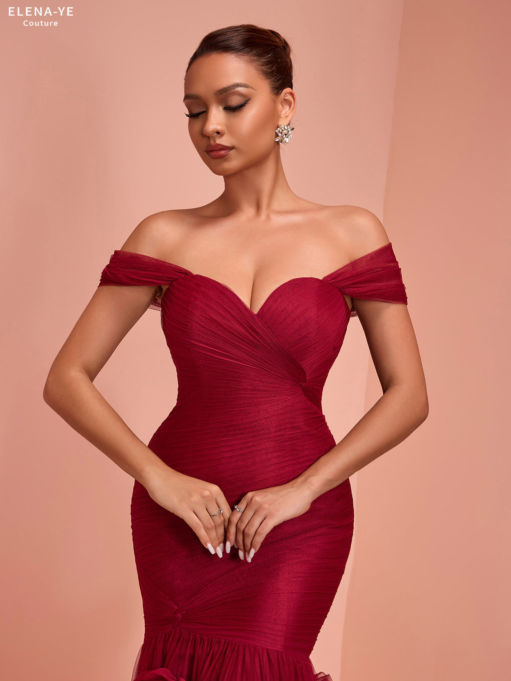 AC26172A Vestido de alta costura