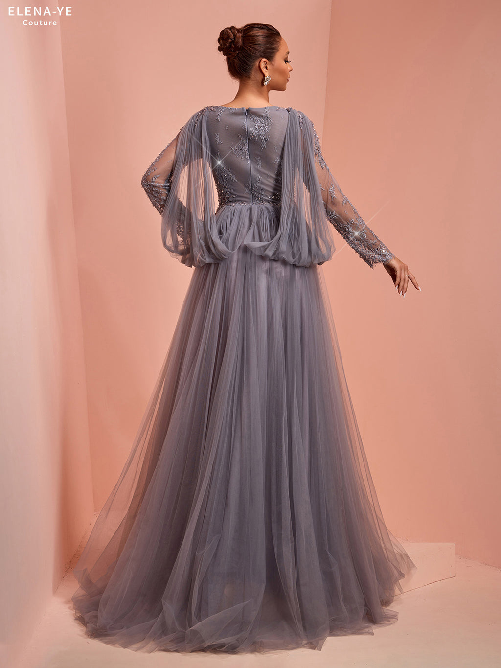 AC26135A Vestido de alta costura