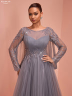 AC26135A Vestido de alta costura