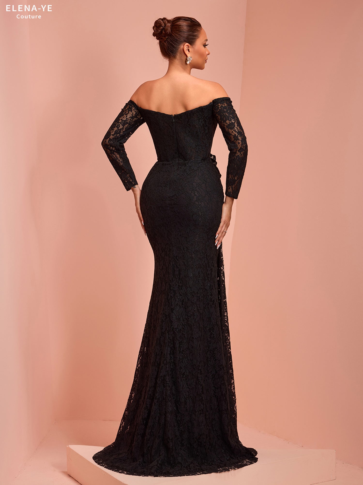 AC26180A Vestido de alta costura