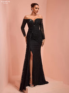 AC26180A Vestido de alta costura