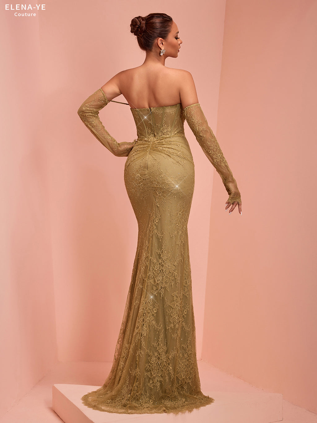 AC26188A Vestido de alta costura