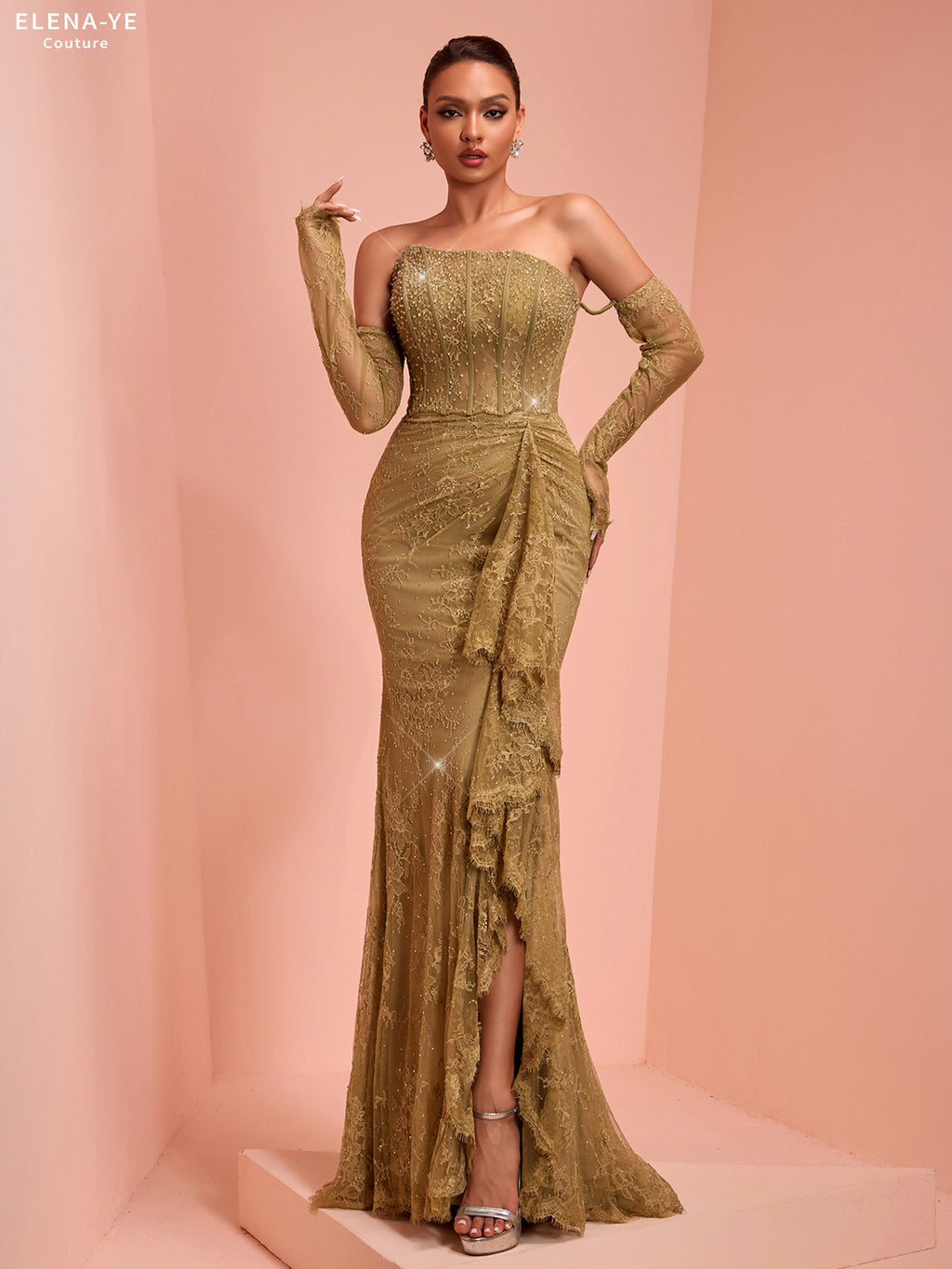 AC26188A Vestido de alta costura