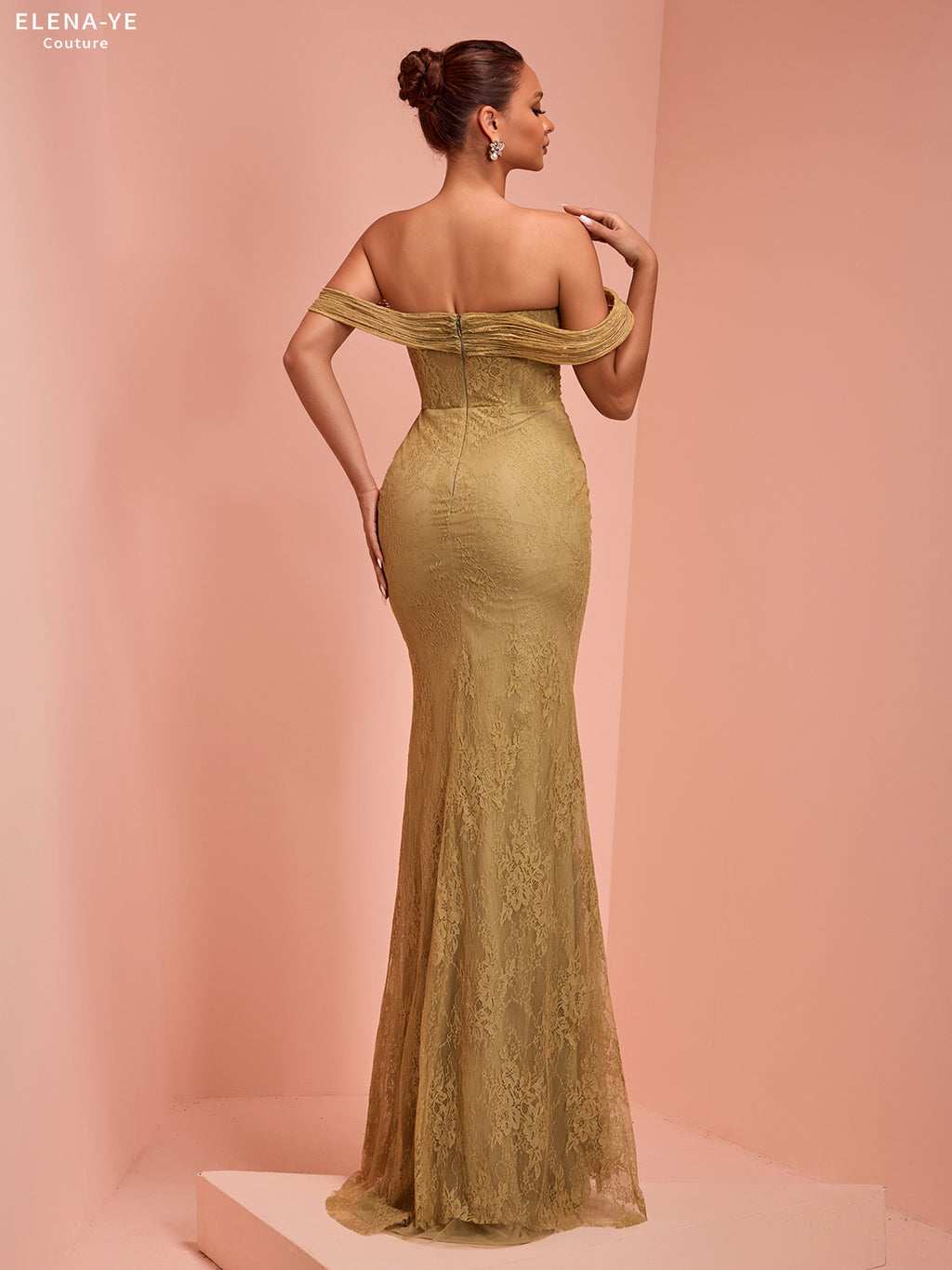 AC26179A Vestido de alta costura